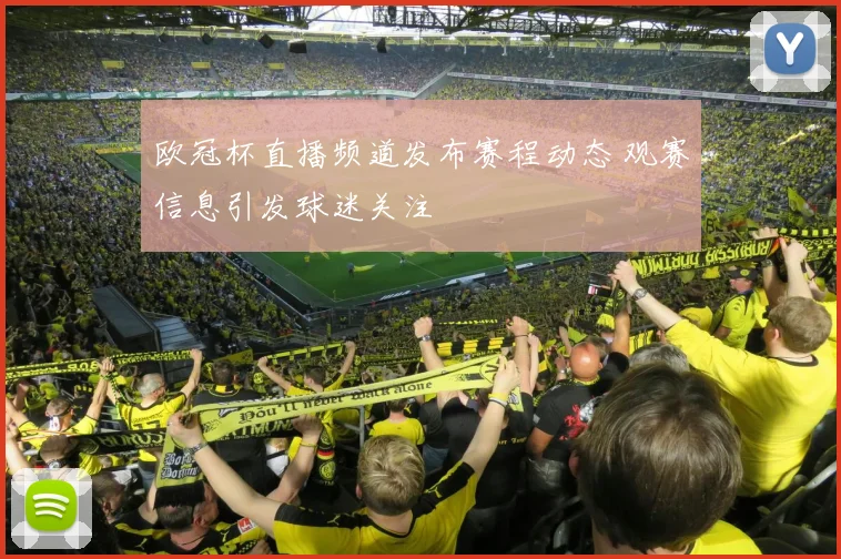 欧冠杯直播频道发布赛程动态 观赛信息引发球迷关注